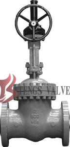 Wholesale API Cast Steel Fully Open Gate Valve Metal Seat Z40H For Oil / Gas Industry from china suppliers