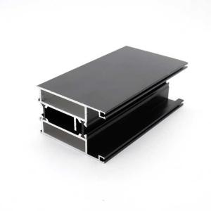 Wholesale Thermal Adiabatic Bespoke Black Anodized Aluminium Door Profiles from china suppliers