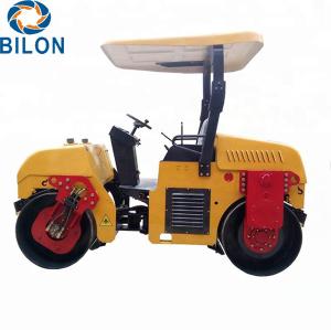 Wholesale 3 Ton Road Construction Machinery 3000kg Double Drum Asphalt Road Roller from china suppliers