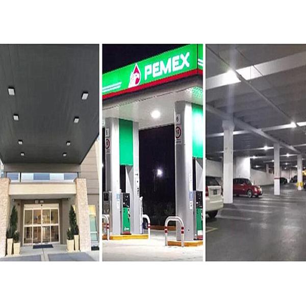 Water Resistance Recessed Canopy Lights For Petrol Station 200 Watt For Buildings