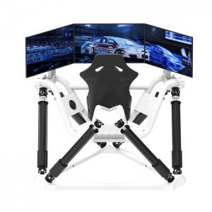 China Adult Game VR Racing Simulator L210*210*200cm Six Axle For Shopping Mall on sale
