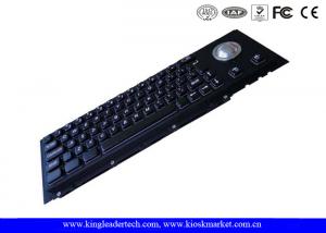 Wholesale Cherry Key Swithc Kiosk Black Metal Keyboard With Trackball In Good Tactile from china suppliers