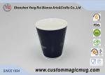 White Porcelain Color Changing Mug V Shaped Mug Company Promotional Giveaways