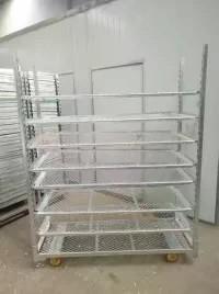 Wholesale Shelf Racks CC Flower Trolley Gardening Transport Cart 1250*1350*1260 mm from china suppliers