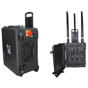 Wholesale Military/Police/Government/Convoy Signal Jammer Portable Pelican Jammer Jamming Range:500-1000M 460W from china suppliers