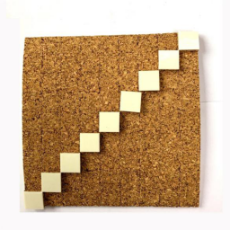 Industrial Glass protecting Adhesive Cork Protector Shipping Pads