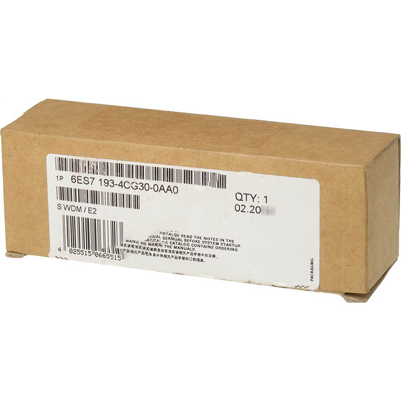 SIEMENS 6ES7193-4CG30-0AA0 SIMATIC ET200S TM-E30C44-01 TERMINAL BLOCK FOR EM