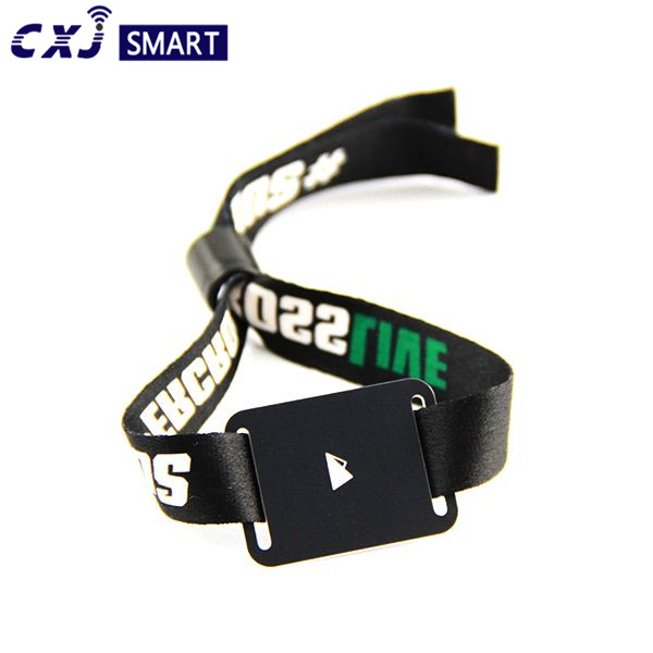 Music Festival Fabric Woven NFC Tag Nfc Bracelet