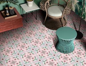Wholesale ISO13006 20x20cm Decorative Ceramic Tile Bathroom Kitchen , 8.5mm Wall Floor Tile from china suppliers