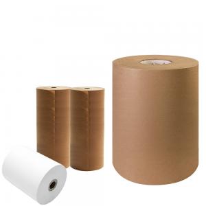 Wholesale Brown White Raw Gummed Kraft Paper Jumbo Roll Tape Per Ton from china suppliers