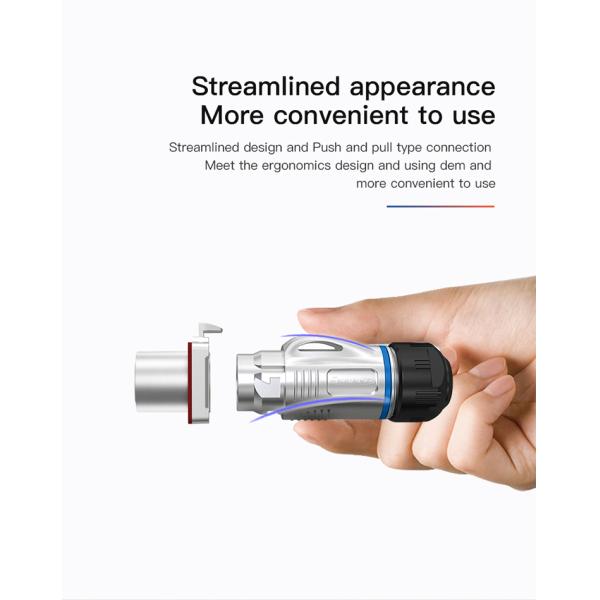 Factory Price M24 Metal Data Connector IP68 Waterproof USB 3.0 Connector