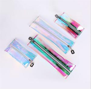 Wholesale Customized PVC Cosmetic Bag Lightweight Waterproof 100% Handmade Sewing from china suppliers