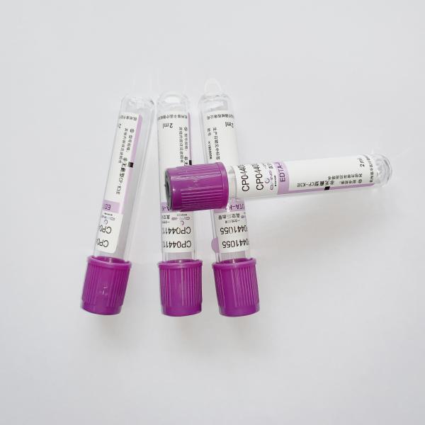 Micro Mini EDTA Tube vacuum blood colletion tube Non Vacuum Blood Collection
