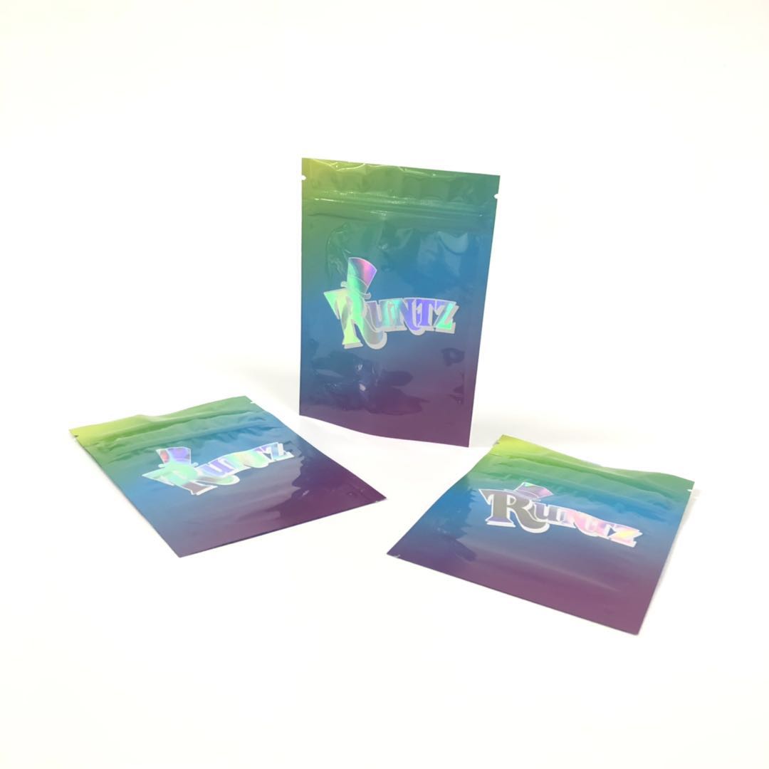 Plastic Small Sachet Custom k Bags Aluminum Foil Inside Moisture Proof