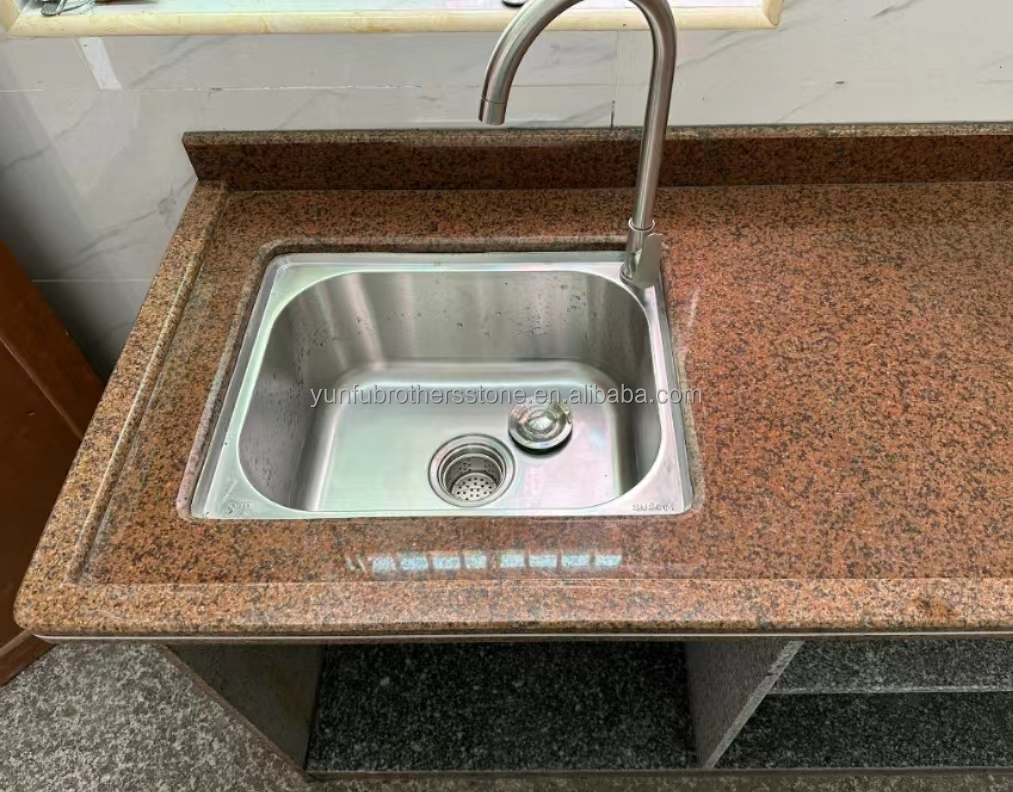 Chinese Granite Stone Cut-to-Size in Modern Luxury Style for Polished Kitchen Countertop