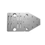 Aluminum Steel Brass Bronze Titanium Turning Parts , Beautiful Metal Robot Parts
