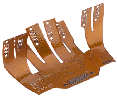 1OZ 1.0mm Multilayer Rigid Flexible PCB Substrate PI PET Material