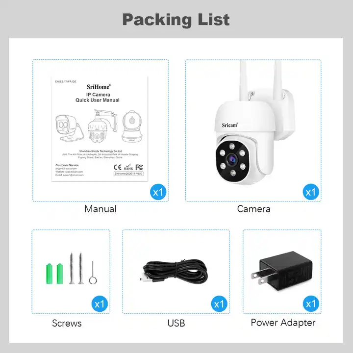 1080P Waterproof IP66 Two-Way Audio Spotlight Light CCTV Baby WIFI Security Camera NVR 128G TFCard Record Playback