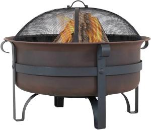 Wholesale Large Bronze Cauldron Outdoor Charcoal Fire Pit Round Wood Burning Patio from china suppliers