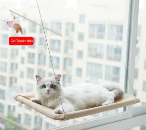Wholesale 100% Cotton Cat Window Hammock Space Saving With Suction Cup from china suppliers
