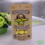 Resealable PE Kraft Paper Packaging Bags k Mylar Bags SGS Approved
