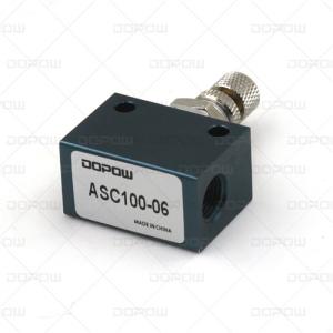 Wholesale ASC Series Airtac Type Air Flow Speed Control Valve Small / Compact Structure from china suppliers