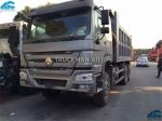 10 Wheelers Heavy Duty Tipper Trucks 336hp18m3 Bucket Volume 12.00r20 Tires
