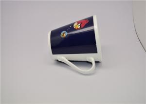 Wholesale V Shaped Ceramic Porcelain Heat Sensitive Magic Mug For Travelling from china suppliers
