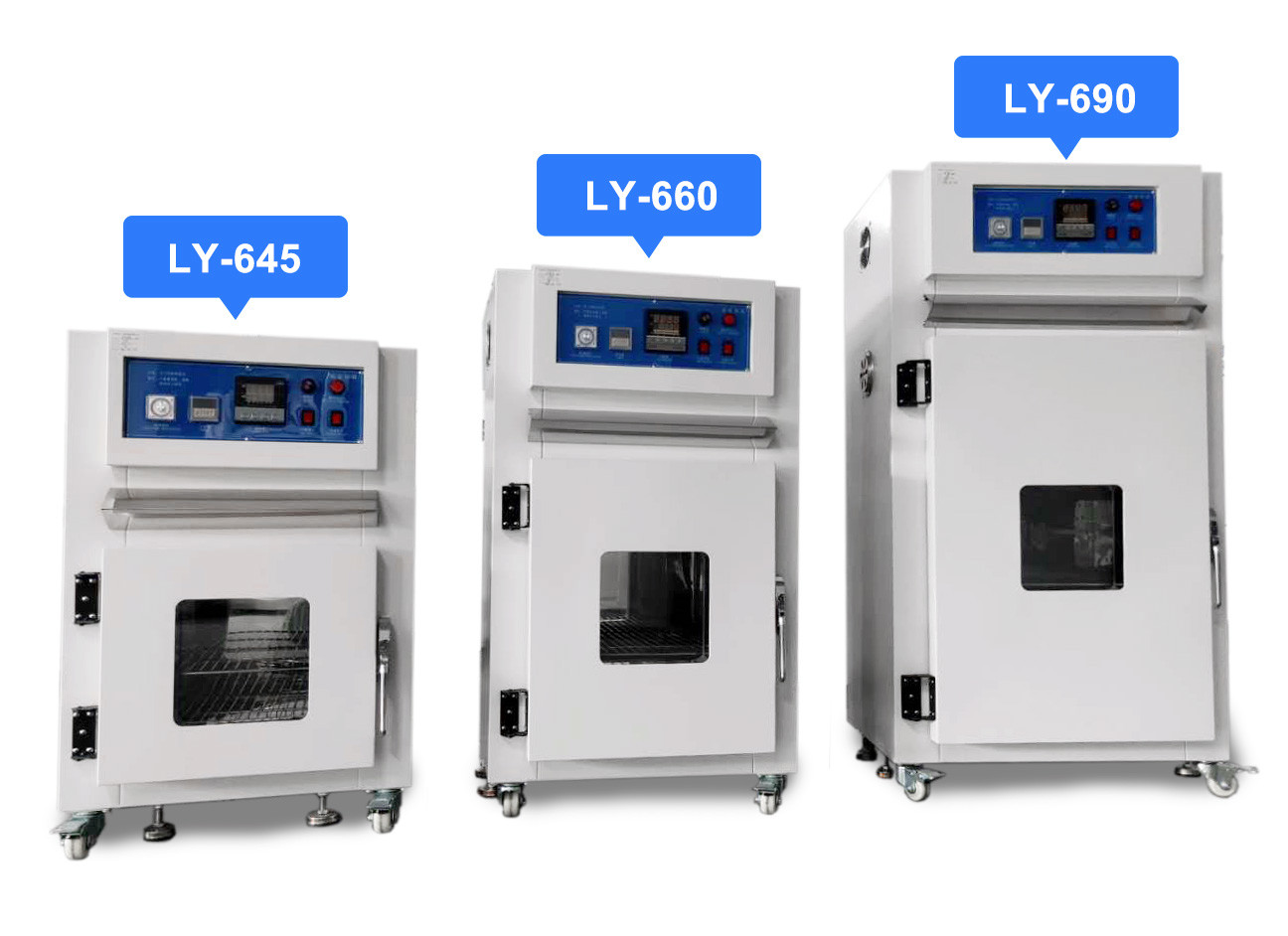 LIYI Small Size 72L Electric Motor Drying Oven High Uniformity With Stainless Steel Trays
