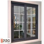 Residential Aluminum Sliding Glass Windows / Sliding House Windows aluminum