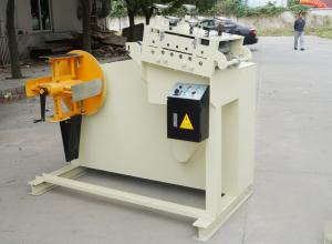 Wholesale Coil Open Straightening 2 In 1 0.5 - 3.0mm Decoiler And Straightener For Punch / Press from china suppliers