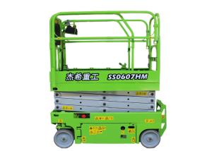 Wholesale Green Miniature Scissor Lift 4m Aeial Working Platform 1.84m Length from china suppliers