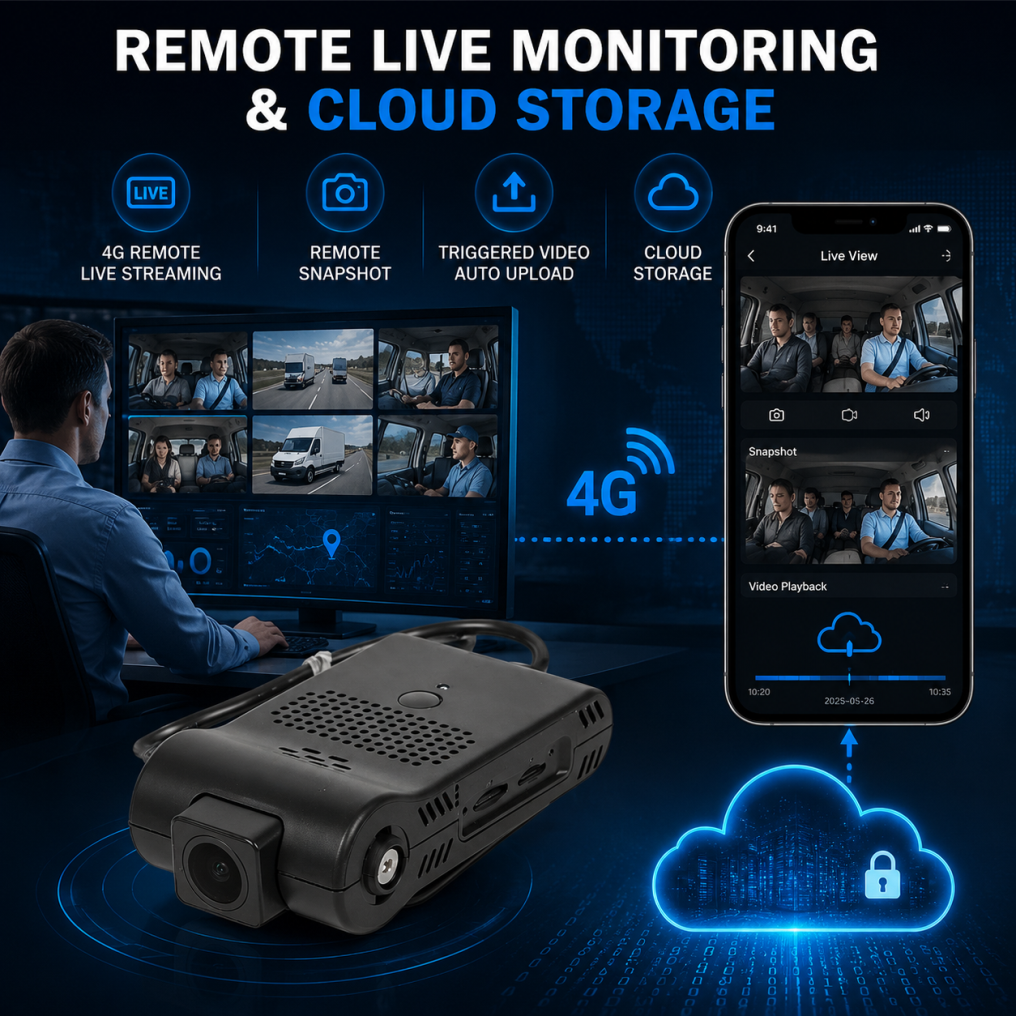 VC-6CH 4G Fleet Management Smart Video Terminal