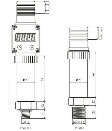 low price 0~5v analog Pressure Sensor