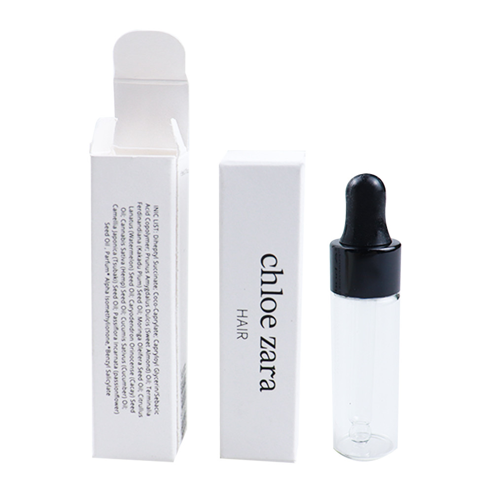 Paper Box For Cosmetic Perfume Bottle Packaging Folding Gift Custom Small Empty 5ml 8ml 10ml
