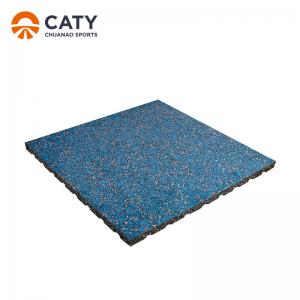 Wholesale SBR Rubber Square Gym Mats For Garage Sound Absorbing Recyclable from china suppliers