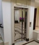 1.5m/s Residential Passenger Lifts 400KG Stainless Steel Elevator Cabin
