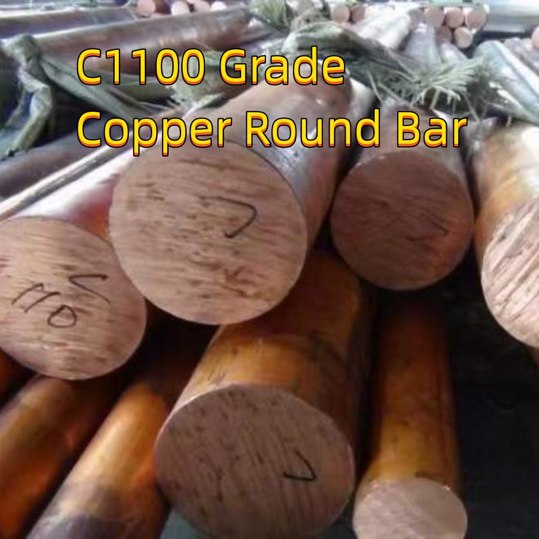 High Ductility Oxygen Free Copper Rod Cu-ETP, JIS-C1100 For Electrical Equipment Temper O