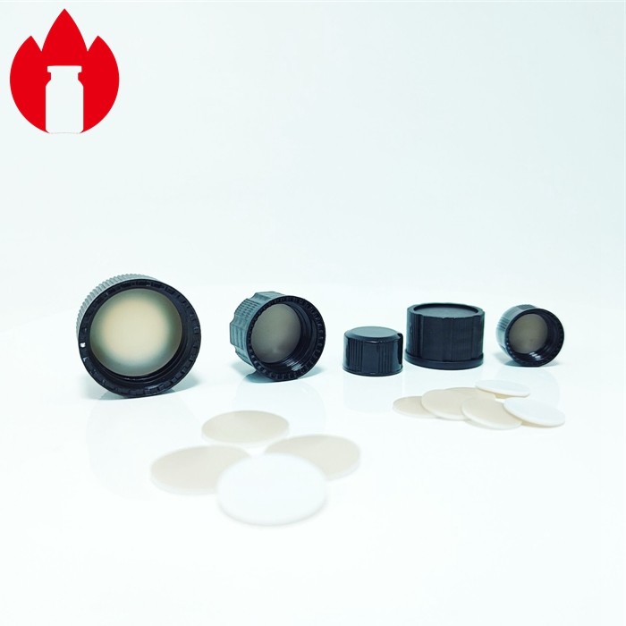 13mm 18mm Black PP Threaded Screw Plastic Caps