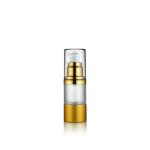 Anodized aluminum head cap vacuum bottle cosmetics in 15ml 20mlALUM plastic