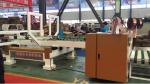 QHAS1425 Fully Automatic Corrugated Carton Box Stitching Machine 45 Pieces /Min