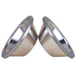 High Efficiency CBN Diamond Grinding Wheels 12C9 Shape For Carbide - Tipped