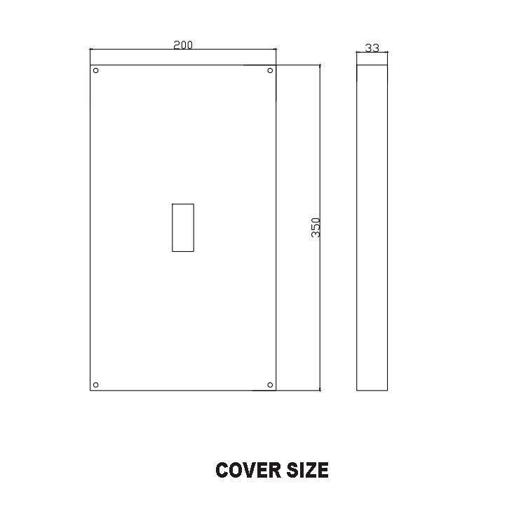 Sontuoec IP65 Electrical Control Steel Distribution Box