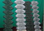Green PVC Coated Garden Fence, pvc coated diamond wire mesh, Green PVC Coated