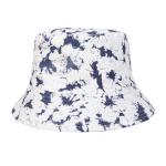 Printed Tie Dye Graffiti Sunscreen Double-Sided Wear Bucket Hat for women and