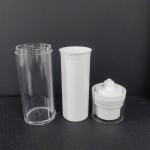 Capacity 50ml-120ml Airless Pump Bottle In White Black Transparent