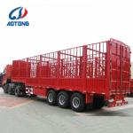 3 Axles Fencing Livestock Horse Carriage Semi Trailer in Liangshan With High