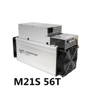Wholesale 12KG Asic Whatsminer M21S 56Th 3360W SHA256 from china suppliers