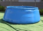 3m Diameter 5500 Liters Onion Shape Tarpaulin Water Tank Plastic Water Storage
