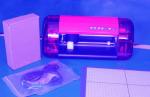 Professional Contour Vinyl Cutter , Vinyl Sign Cutting Machine With Laser Eyes